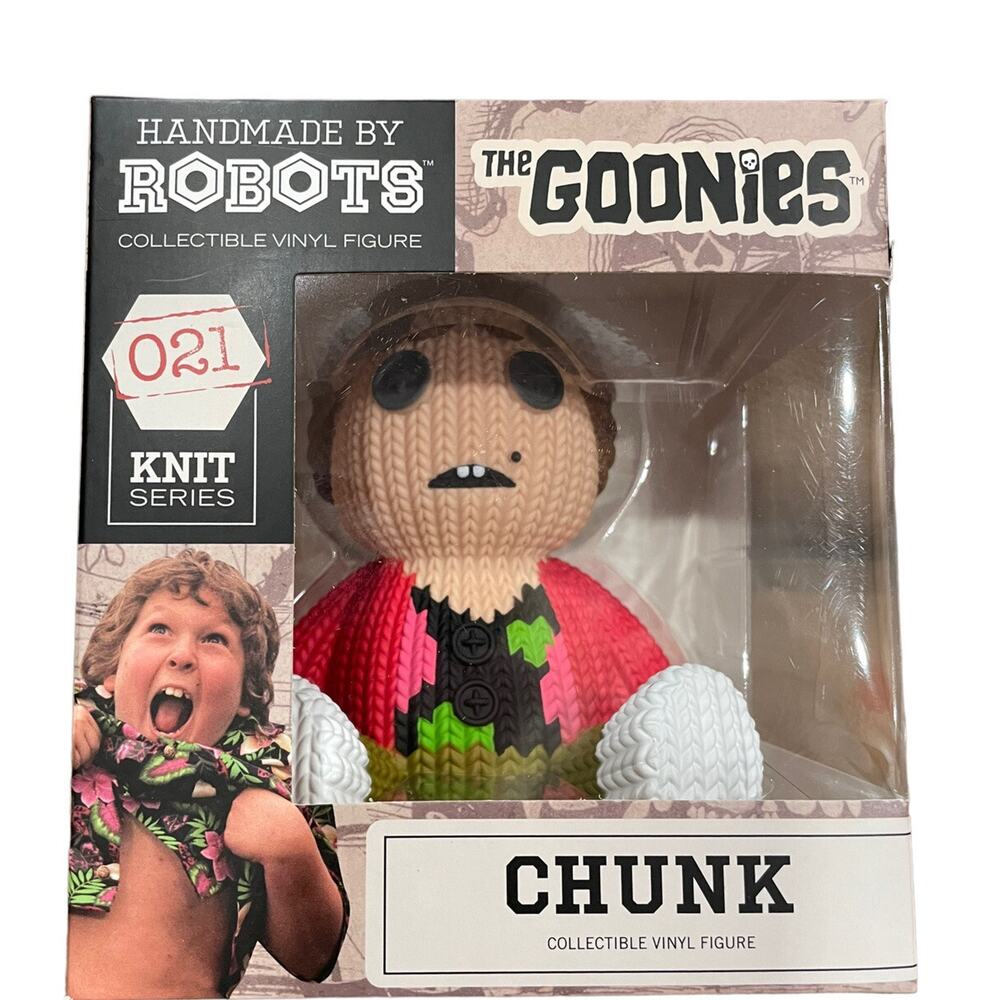 NEW Handmade By Robots Knit Series The Goonies 21 Chunk Collectible Vinyl Figure